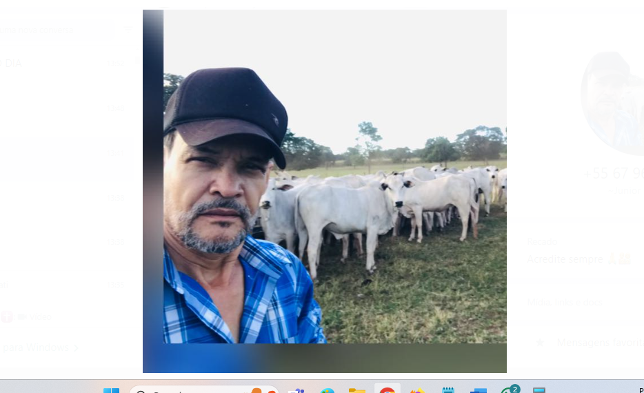 Imagem de compartilhamento para o artigo Costa Rica se despede do pecuarista Luiz Botelho de Carvalho Junior da MS Todo dia